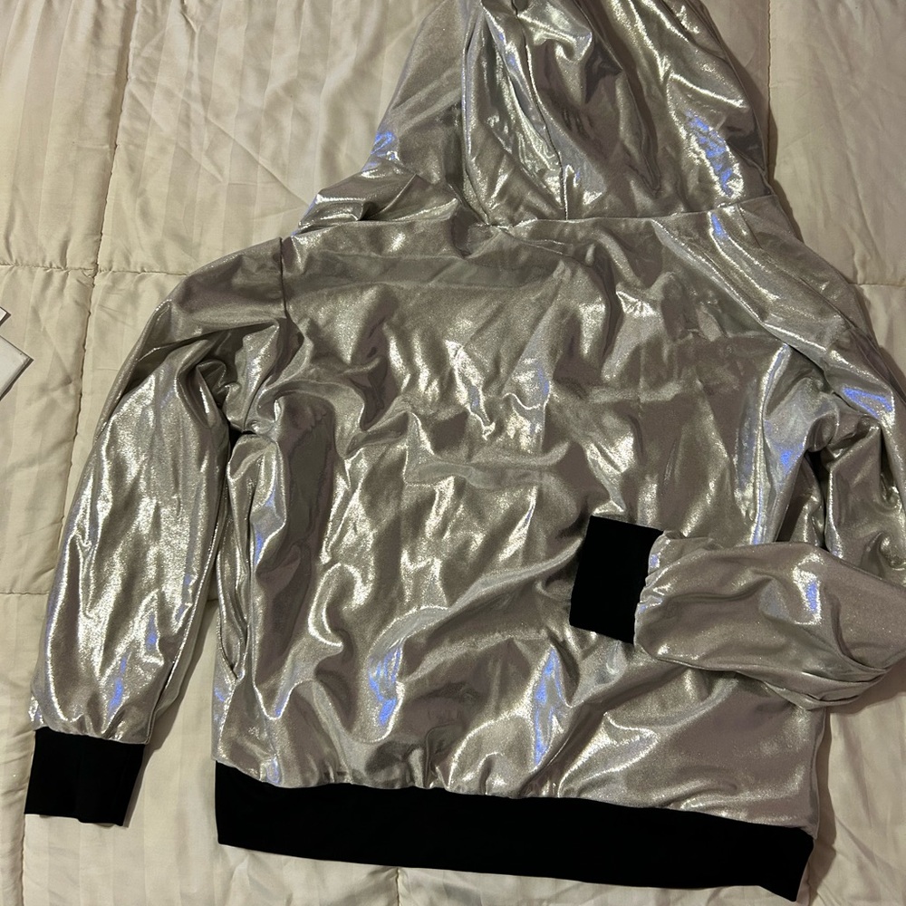 Silver Lightweight Men's Jacket - Picture 2 of 4